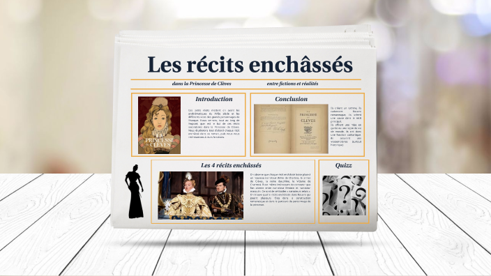Les Récits Enchassés Dans La Princesse De Clèves