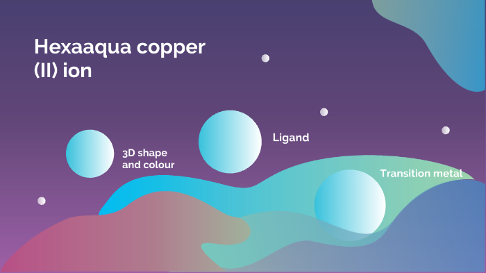 Hexaaqua copper (II) ion by Ola Jucha on Prezi