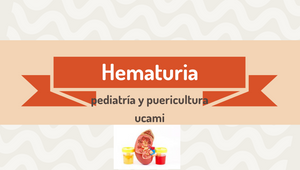 Hematuria en Pediatria