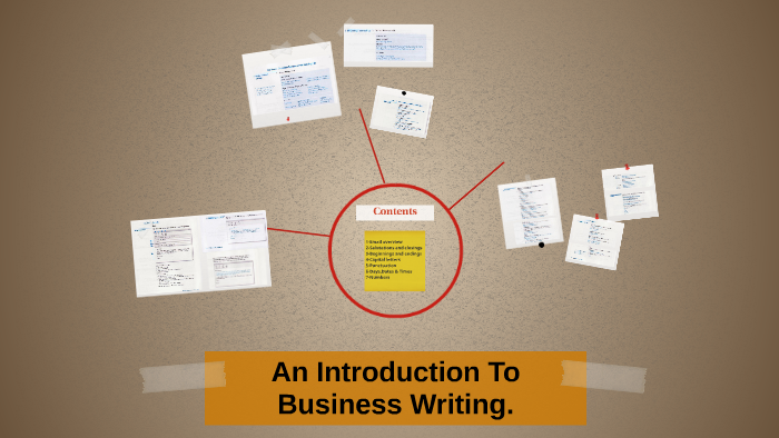 An Introduction To Business Writing. by Andrew Girgis on Prezi