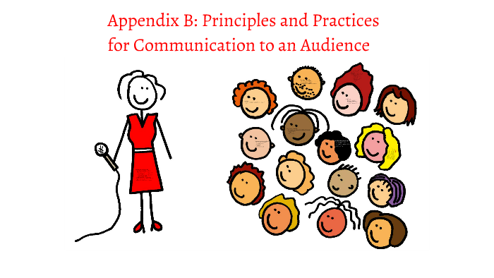 Appendix B: Principles And Practices For Communication To An By Amanda ...