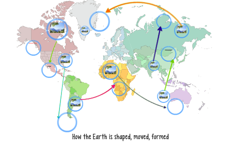 How the Earth is shaped moved and formed. by Makailie Barney