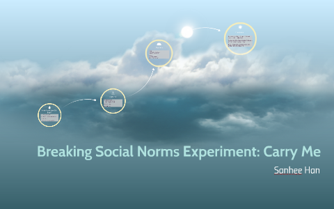 breaking social norms experiment essay