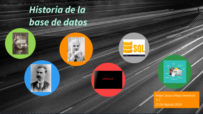 Historia de la base de datos by angel diego on Prezi