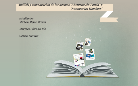 Análisis y comparacion de los poemas "Nocturno sin Patria" y by ...
