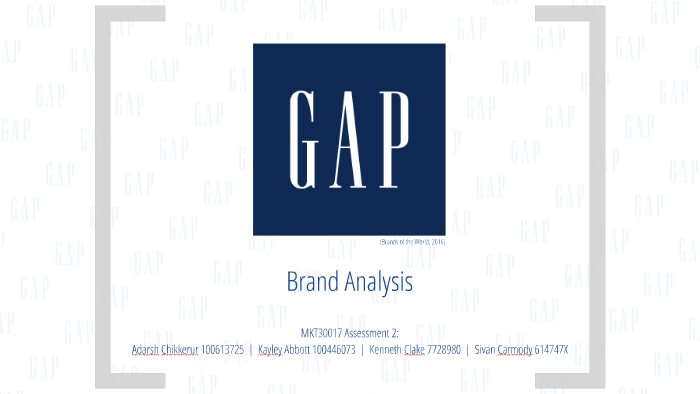 GAP Australia Brand Analysis by Sivan Carmody on Prezi