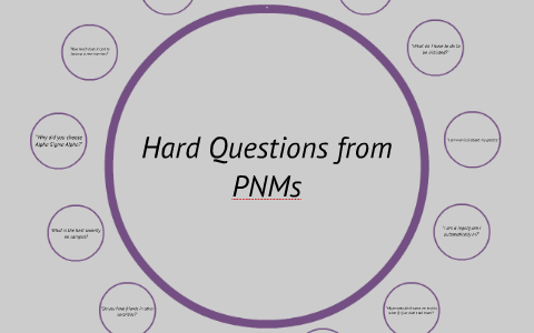 Hard Questions from PNMs by Katelyn Young on Prezi