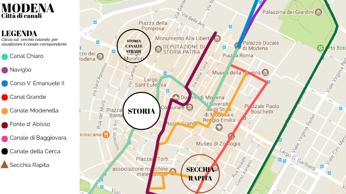 2 MODENA Città di canali by Marco Fausto daidone on Prezi