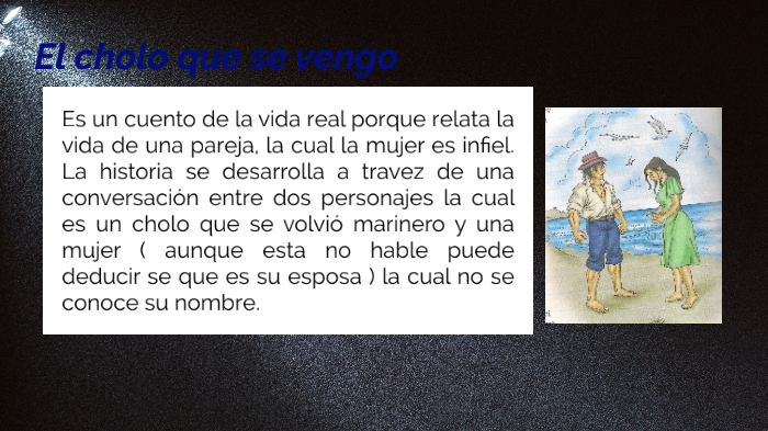 El cholo que se rego by josue pazmiño on Prezi
