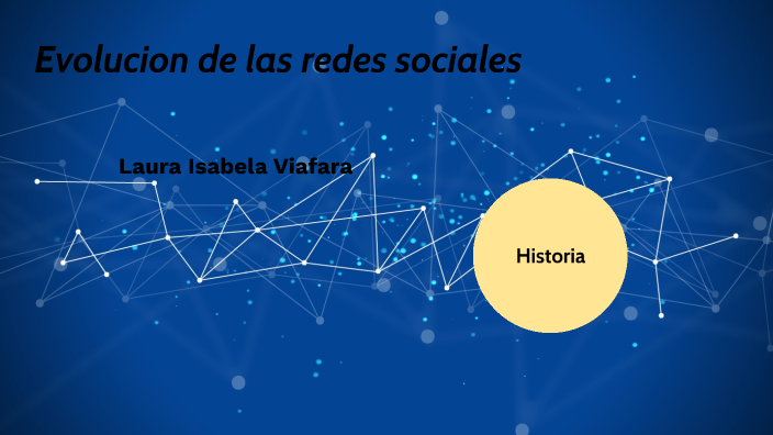 Evolucion de las redes sociales by Laura Isabela Viafara Bueno on Prezi