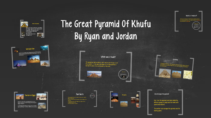 the great pyramid of Khufu by Jordan Osborn on Prezi