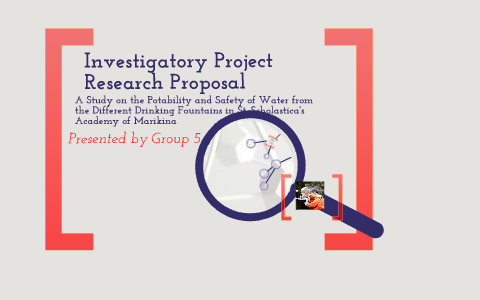 sample science investigatory research proposal