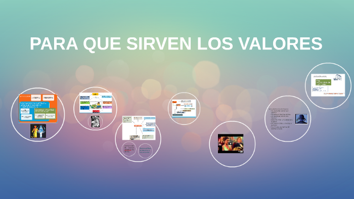 PARA QUE SIRVEN LOS VALORES by MONICA VELASTEGUI