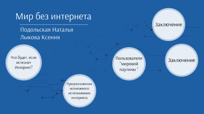 Мир без интернета проект список литературы