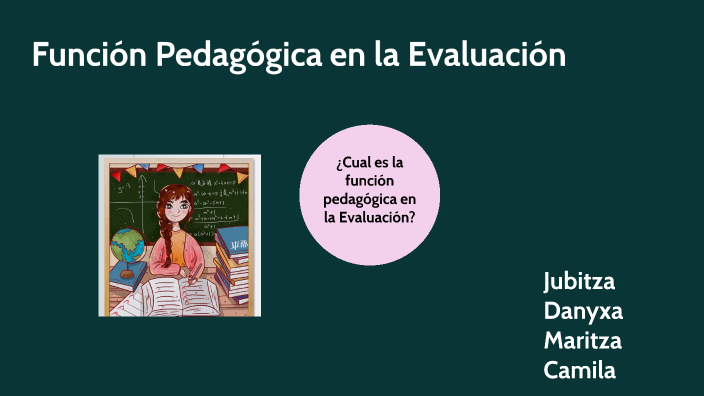 Función pedagogica en la Evaluación by Camila Rondan on Prezi