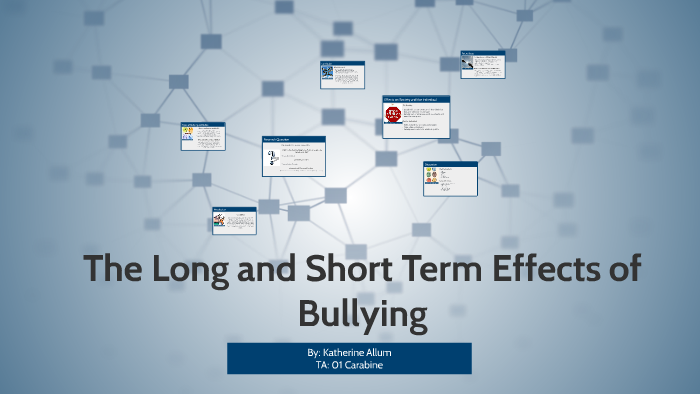 The Long-Lasting Effects of Bullying