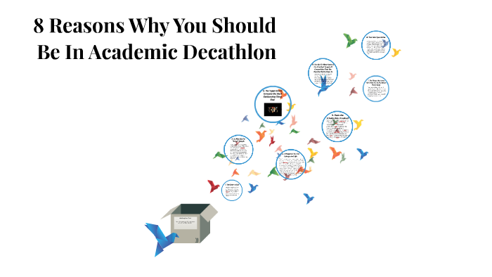 academic decathlon essay