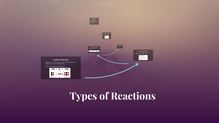 Types of Reactions by Nicki Domingo on Prezi