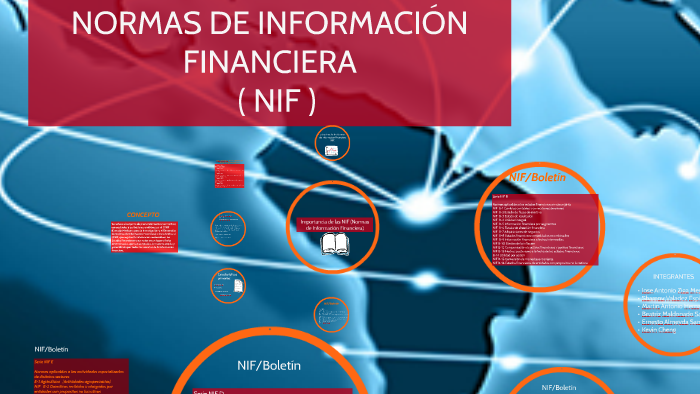 NORMAS DE INFORMACION FINANCIERA By Beatriz Maldonado On Prezi