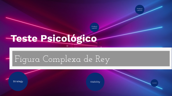 FIGURAS COMPLEXAS DE REY By Dantas Oliveira On Prezi