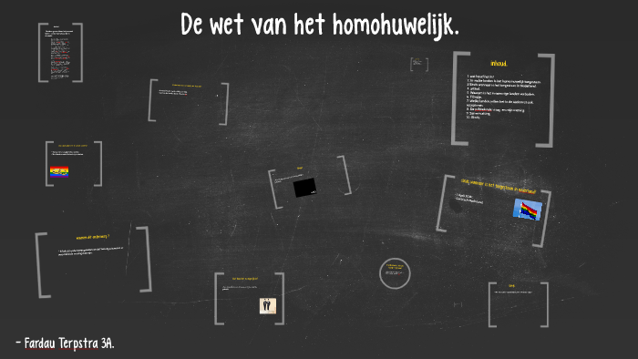 het homo - huwelijk by Fardau Terpstra on Prezi