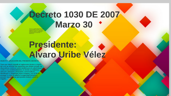 DECRETO 730 DE 2012 visual data 5