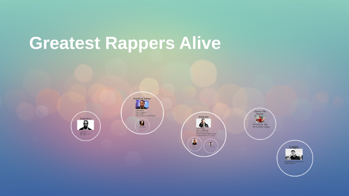 Greatest Rappers Alive by Blake Deneau on Prezi