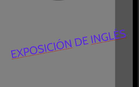 Exposicion De Ingles By