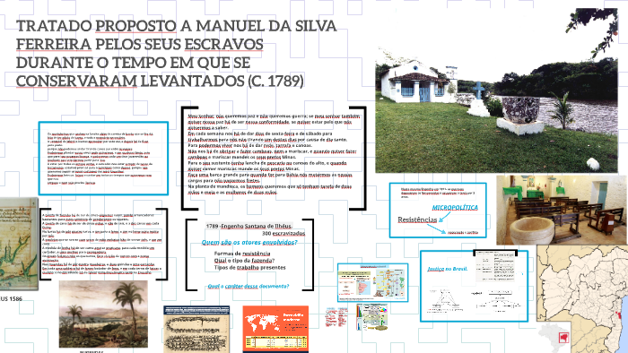 TRATADO PROPOSTO A MANUEL DA SILVA FERREIRA PELOS SEUS ESCRA by ...