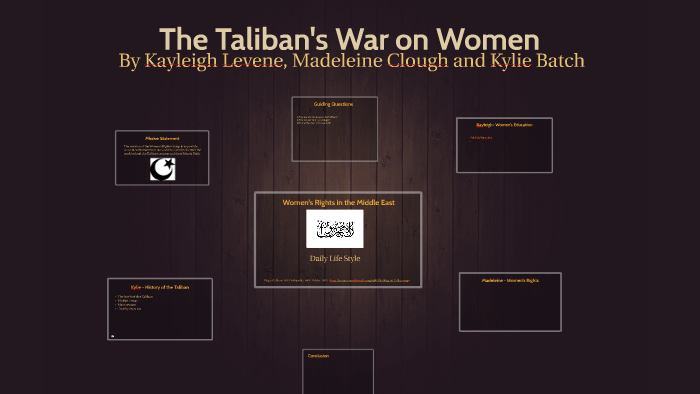 Women's Rights in the Middle East by Kylie B