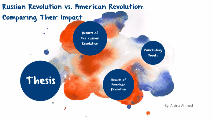 Revolution vs thesis how to write a thesis statement