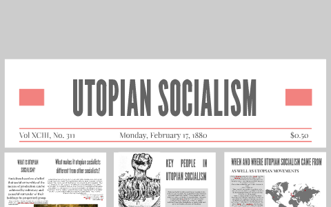 utopian socialism experiments