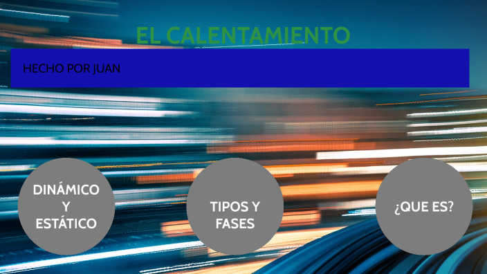 EL CALENTAMIENTO by Juan Renedo on Prezi