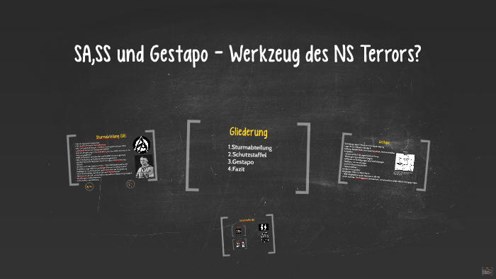 Unterschied Zwischen Ss Sa Und Gestapo prezi.com