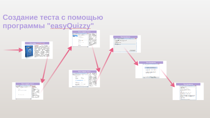 Программа для создания тестов на компьютере easyquizzy