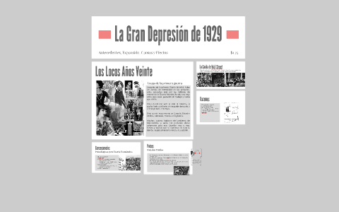 La Gran Depresión de 1929 by Liana Taveras on Prezi