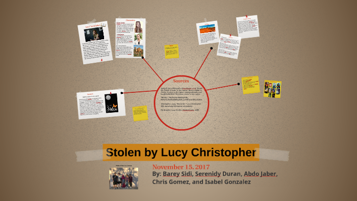 Stolen by Lucy Christopher by Isabel Gonzalez on Prezi