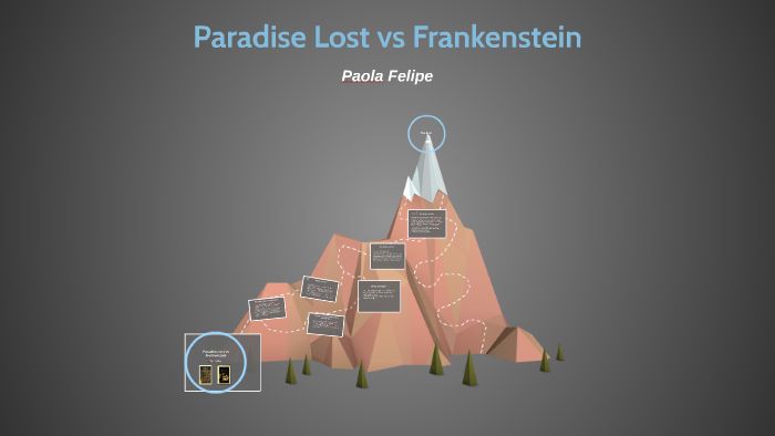 paradise lost frankenstein paradise lost frankenstein