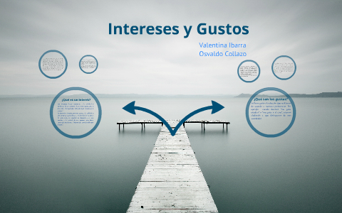 GUSTOS E INTERESES