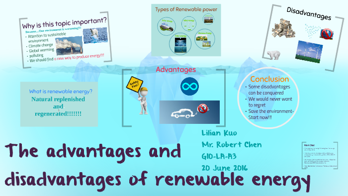 advantages of renewable resources