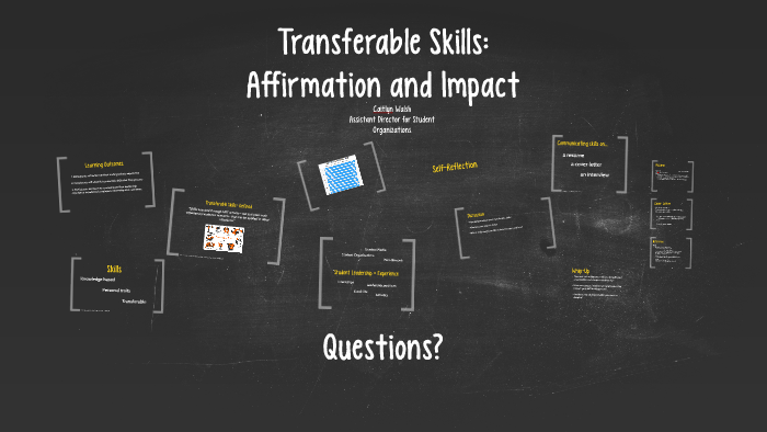 Transferable Skills By Caitlyn Walsh