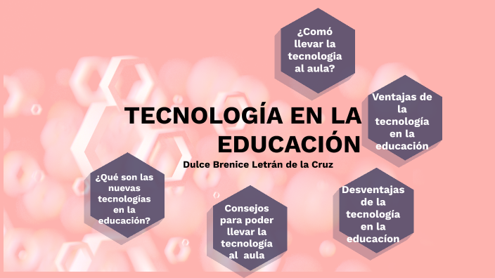 tecnología en la educación by Dulce letrán on Prezi