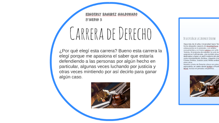 Carrera de Derecho by Kimberly Ramirez on Prezi