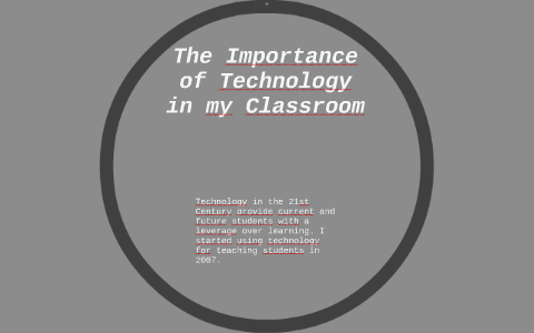 The Importance of Technology in the Classroom by Janice Duncan on Prezi