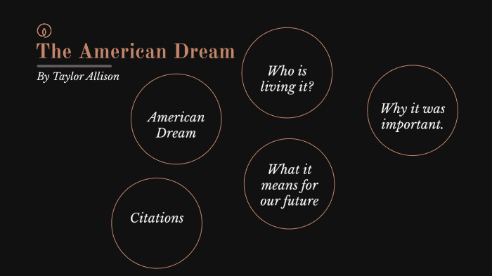 What is the American Dream? by Taylor Allison on Prezi