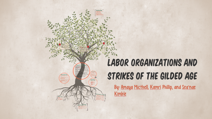 Labor Organizations and Strikes of the Gilded Age by amaya mitchell on ...