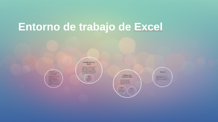 Entorno de trabajo de Excel by litzi zapata on Prezi