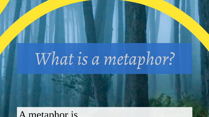 The Metaphor: 3 Basic Types by Laurie Novy on Prezi