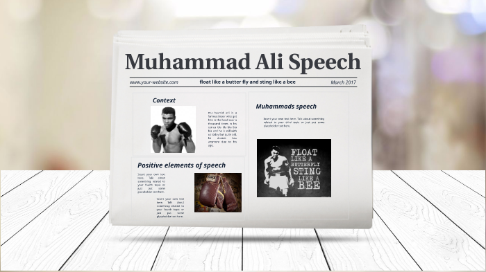 Muhammad ali by luke weis on Prezi