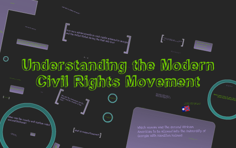 Understanding the Modern Civil Rights Movement by Bethany Harrison on Prezi